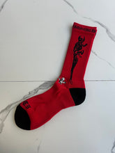 Load image into Gallery viewer, Chrome Hearts Foti Socks "Dark Red"
