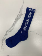 Load image into Gallery viewer, Chrome Hearts Logo Socks "Blue"
