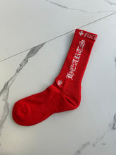 Load image into Gallery viewer, Chrome Heart Logo Socks &quot;Red&quot;
