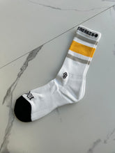 Load image into Gallery viewer, Chrome Heart Sport Socks &quot;White/Yellow/Grey&quot;
