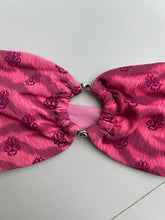 Load image into Gallery viewer, Chrome Hearts x DIB Flamingo Tiger Bandeau Bikini Top "Flamingo Tiger CH Dagger Print"
