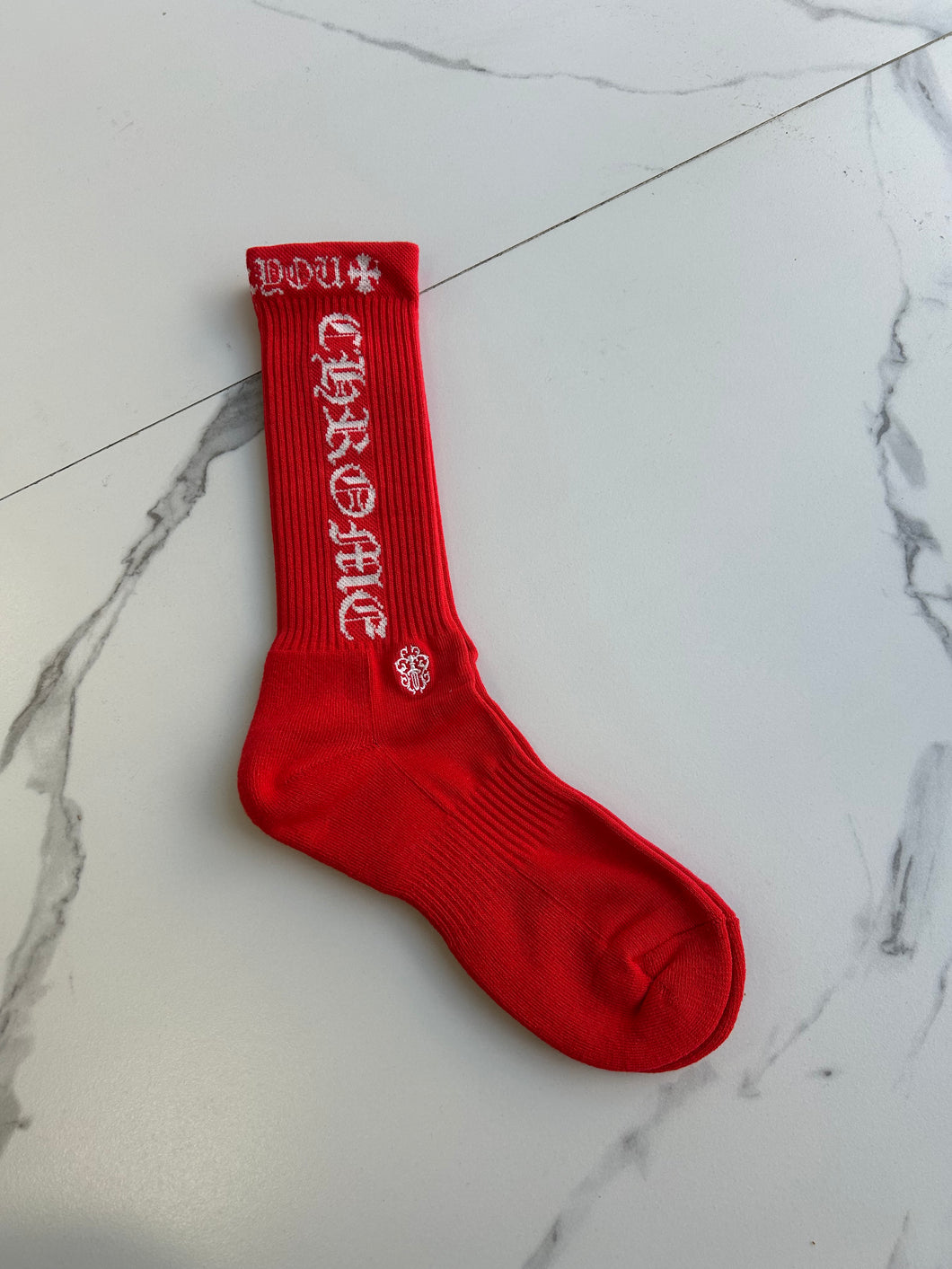 Chrome Heart Logo Socks 