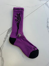 Load image into Gallery viewer, Chrome Hearts Foti Socks "Purple"
