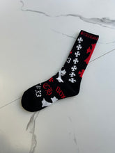 Load image into Gallery viewer, Chrome Hearts Stencil Socks &quot;Black&quot;
