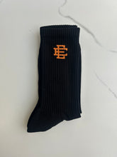 Load image into Gallery viewer, Eric Emanuel Flame Sock "Black"
