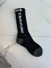Load image into Gallery viewer, Chrome Hearts CH Logo Socks &quot;Black/White&quot;

