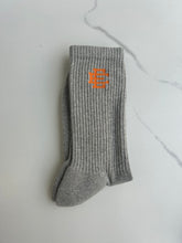 Load image into Gallery viewer, Eric Emanuel Flame Sock "Grey"

