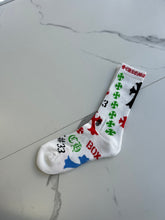 Load image into Gallery viewer, Chrome Hearts Stencil Socks &quot;White&quot;
