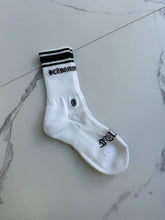 Load image into Gallery viewer, Chrome Hearts Women Sports Socks &quot;White/Green&quot;
