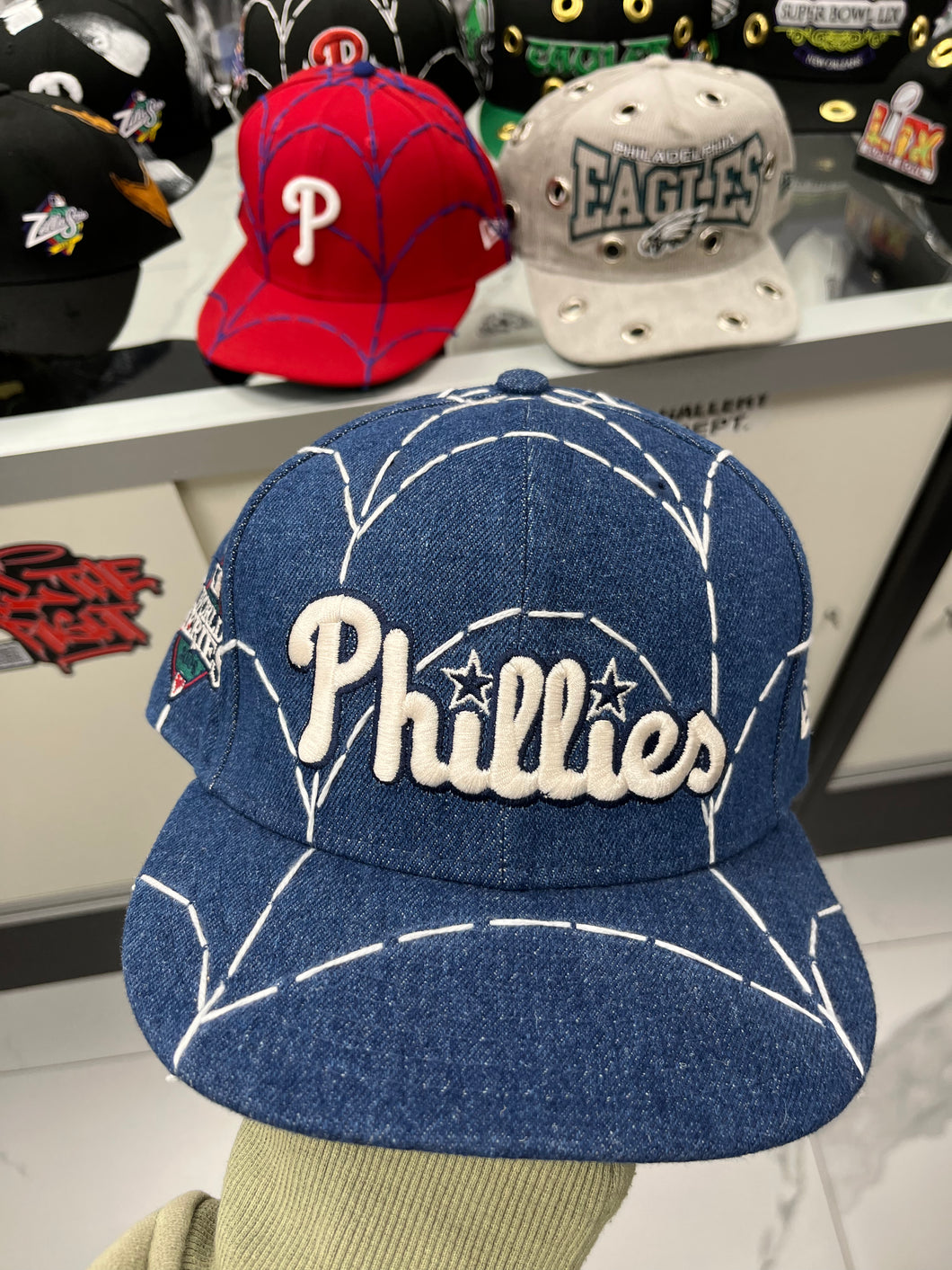 Spiderweb Phillies Fitted 