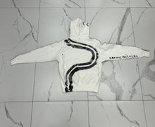 Load image into Gallery viewer, Making Displays Stitched Hoodie &quot;White/Black&quot;
