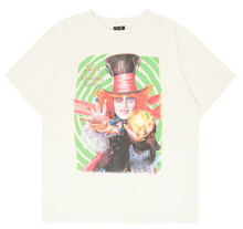 Load image into Gallery viewer, Disney×©SAINT M×××××× SMC25 MAD HATTER S/S TEE &quot;White&quot;
