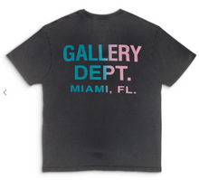 Load image into Gallery viewer, Gallery Dept. Miami Boardwalk Tee &quot;Black&quot;
