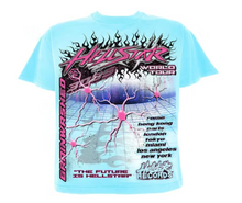 Load image into Gallery viewer, Hellstar Neuron Tour T-Shirt &quot;Light Blue&quot;
