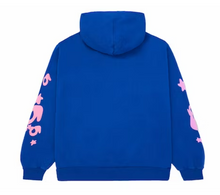 Load image into Gallery viewer, Sp5der Beluga Hoodie &quot;Blue&quot;
