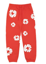 Load image into Gallery viewer, Denim Tears Cotton Wreath Sweatpant &quot;Red&quot;
