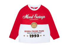 Load image into Gallery viewer, Mood Swings x Sicko Raglan &quot;White/Red&quot;
