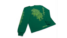 Load image into Gallery viewer, Chrome Hearts Cemetery Cross Long Sleeve &quot;Kelly Green/Glo Green&quot;
