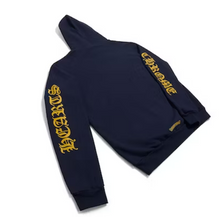 Load image into Gallery viewer, Chrome Hearts Logo Hoodie &quot;Navy&quot;

