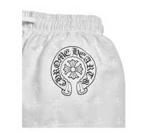 Load image into Gallery viewer, Chrome Hearts Plus Cross All Over Print Sweatpants &quot;White&quot;

