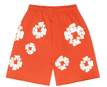 Load image into Gallery viewer, Denim Tears The Cotton Wreath Shorts &quot;Orange&quot;
