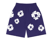 Load image into Gallery viewer, Denim Tears The Cotton Wreath Shorts &quot;Purple&quot;
