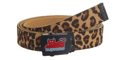 Load image into Gallery viewer, Supreme Toy Machine Webbing Belt &quot;Leopard&quot;
