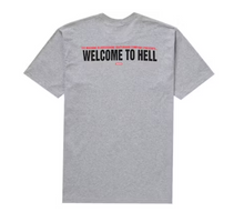 Load image into Gallery viewer, Supreme Toy Machine Welcome To Hell Tee &quot;Heather Grey&quot;
