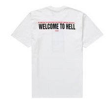 Load image into Gallery viewer, Supreme Toy Machine Welcome To Hell Tee &quot;White&quot;
