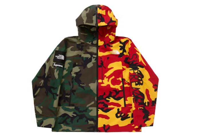 Supreme The North Face Split Taped Seam Shell Jacket 