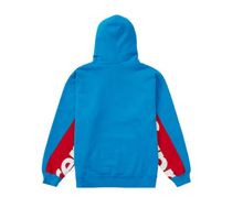 Load image into Gallery viewer, Supreme Cropped Panels Hooded Sweatshirt &quot;Bright Blue&quot;
