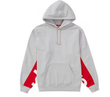 Load image into Gallery viewer, Supreme Cropped Panels Hooded Sweatshirt &quot;Grey&quot;
