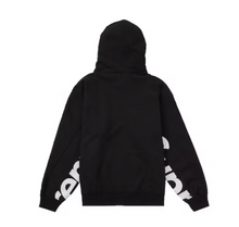 Load image into Gallery viewer, Supreme Cropped Panels Hooded Sweatshirt &quot;Black&quot;
