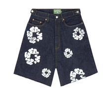 Load image into Gallery viewer, Denim Tears The Cotton Wreath Jean Short &quot;Selvedge&quot;
