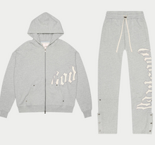 Load image into Gallery viewer, Godspeed OG Logo Sweatsuit &quot;Heather Grey&quot;
