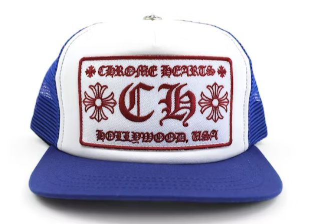 Chrome Hearts CH Hollywood Trucker Hat 