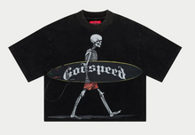 Load image into Gallery viewer, Godspeed Surf Day Tee &quot;Black Wash&quot;
