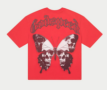 Load image into Gallery viewer, Godspeed Butterfly Effect Tee &quot;Red&quot;
