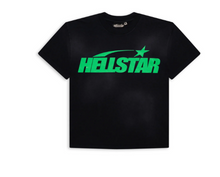 Load image into Gallery viewer, Hellstar Classic T-shirt Gel Print &quot;Black/Green&quot;
