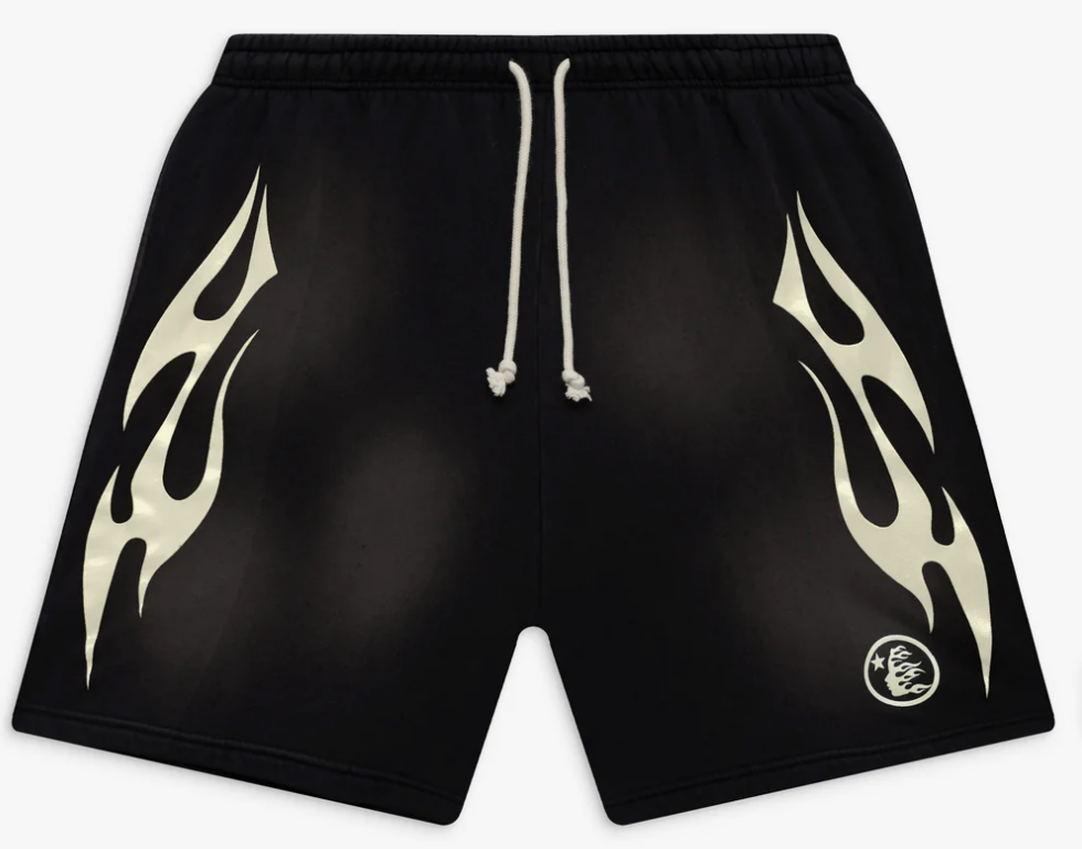 Hellstar Flame Shorts 