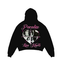 Load image into Gallery viewer, Paradox Love Hurts Hoodie &quot;Black&quot;
