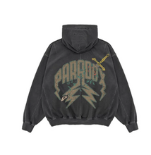 Load image into Gallery viewer, Paradox Pierced Heart Hoodie &quot;Black&quot;
