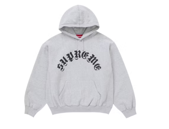 Supreme Printed Arc Hooded Sweatshirt 