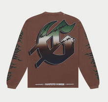 Load image into Gallery viewer, Godspeed Air Strike LS T-shirt &quot;Mocha&quot;
