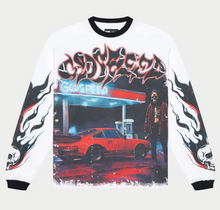 Load image into Gallery viewer, Godspeed PitStop LS T-shirt &quot;White/Black&quot;
