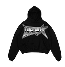 Load image into Gallery viewer, Lost In The Hills Hoodie &quot;Black/Silver&quot;
