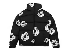 Load image into Gallery viewer, Denim Tears Cotton Wreath Puffer Jacket &quot;Black&quot;
