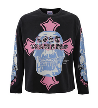 Load image into Gallery viewer, LOST UNKWNISM L/S &quot;Navy/Pink&quot;
