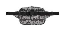 Load image into Gallery viewer, Supreme Fat Tip Jacquard Denim Waist Bag &quot;Black&#39;
