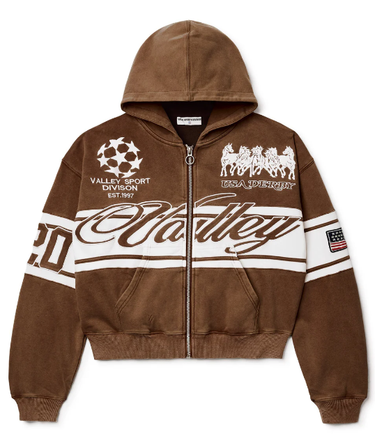 Vale Forever Cursive Zip-Up 
